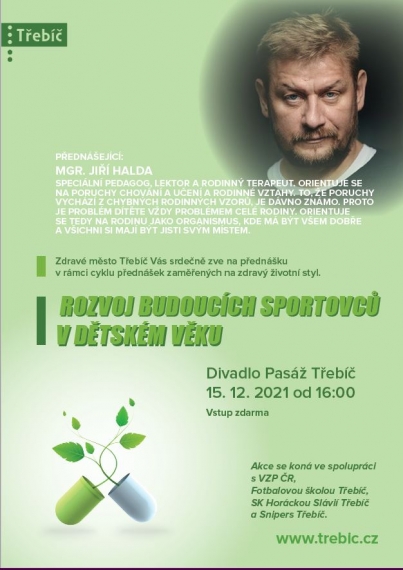 Přednáška "Rozvoj budoucích sportovců v dětském věku"