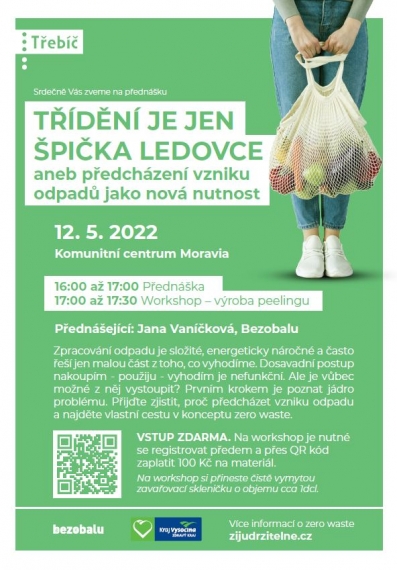 Třídění je jen špička ledovce – přednáška & workshop