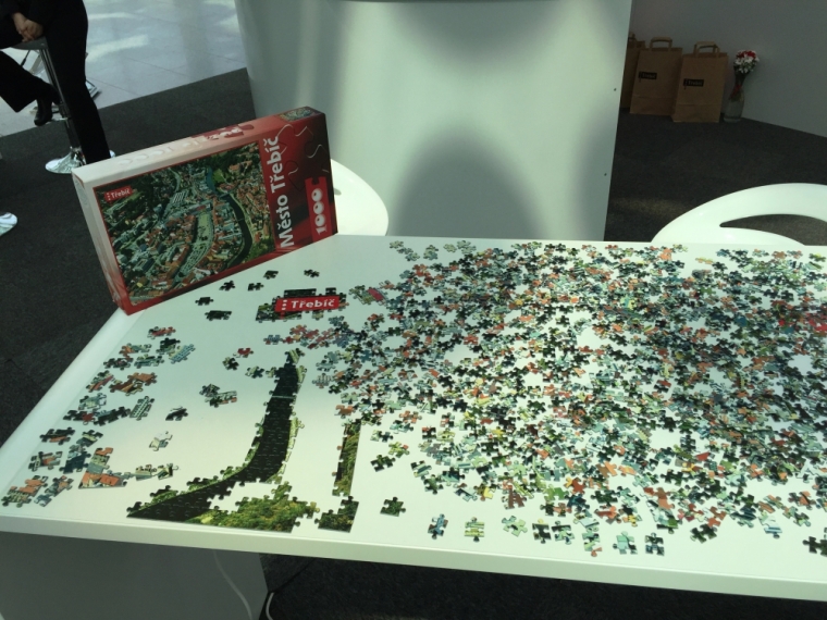 Třebíčské puzzle zaujalo. Turisté díky němu přijedou do Třebíče