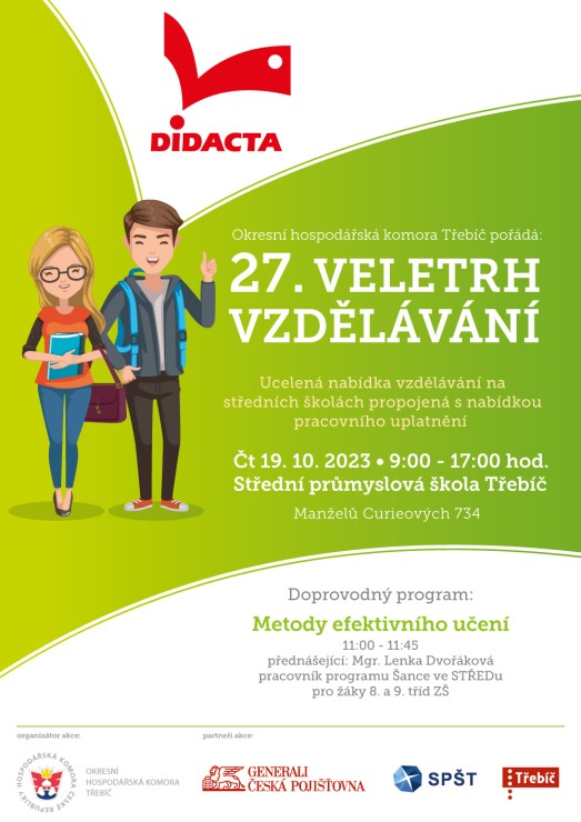 Veletrh vzdělávání DIDACTA 2023 Veletrh vzdělávání DIDACTA 2023