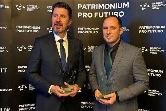 Třebíč získala prestižní ocenění v Cenách Patrimonium pro futuro 2025