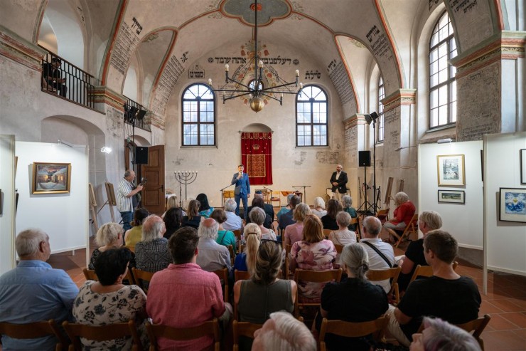 Festival židovské kultury Male Chajim oživil Třebíč. Přivítal i vzácnou návštěvu