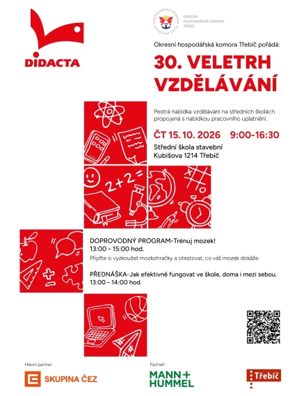 Didacta 2026: Veletrh vzdělávání nabídne možnosti studia i profesního uplatnění