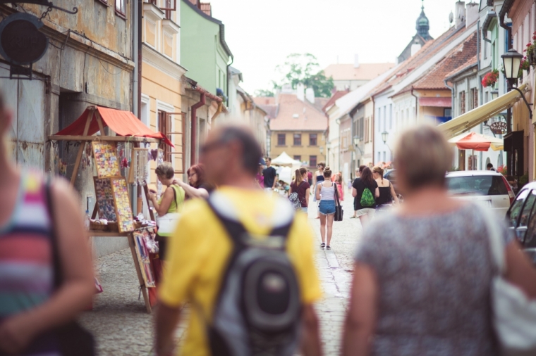 Loni do Třebíče přijelo víc turistů