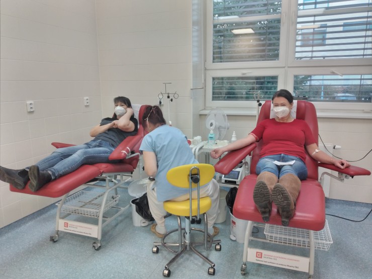 Darování krve v rámci Zdravého města